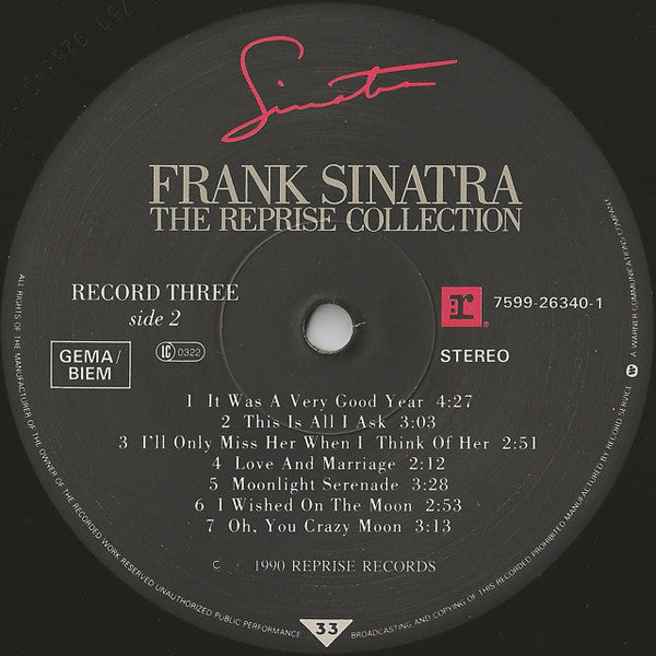 The Reprise Collection (6xVINYL BOX) | Near Mint (NM or M-) Excellent (EX) - JAZZ / USED *NEAR MINT*