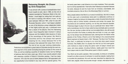 Thelonious Monk - Straight, No Chaser (SACD) | Near Mint (NM) Near Mint (NM) - JAZZ / USED *NEAR MINT*