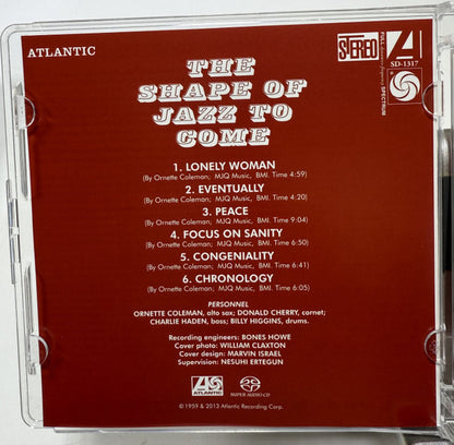 The Shape Of Jazz To Come (SACD) | Near Mint (NM or M-) Near Mint (NM or M-) - JAZZ / USED *NEAR MINT*