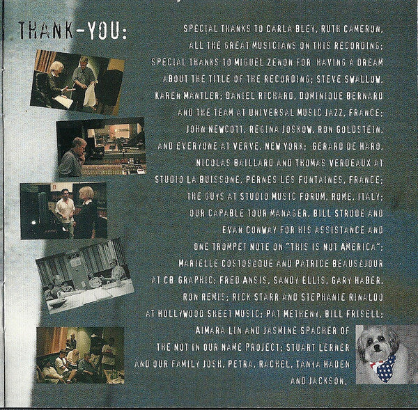 Not In Our Name (CD) | - JAZZ / USED *NEAR MINT*