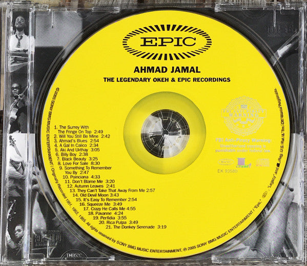 The Legendary OKEH & Epic Recordings (CD) | Near Mint (NM) Near Mint (NM) - JAZZ / USED *NEAR MINT*