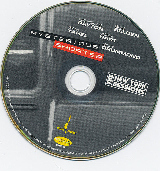 Nicholas Payton - Mysterious Shorter (SACD) | Near Mint (NM) Near Mint (NM) - JAZZ / USED *NEAR MINT*