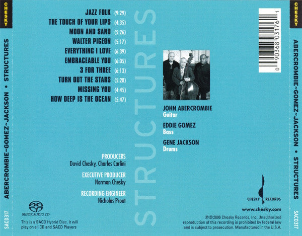 Structures (SACD) | Near Mint (NM) Near Mint (NM) - JAZZ / USED *NEAR MINT*