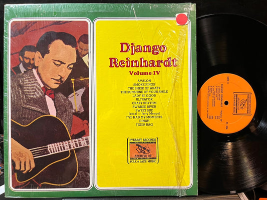 Django Reinhardt - Django Reinhardt: Volume IV (VINYL) | Near Mint (NM) Near Mint (NM) - JAZZ / USED *NEAR MINT*