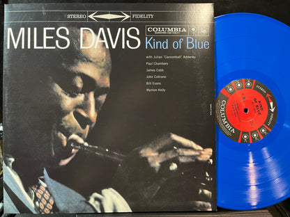 Miles Davis - Kind Of Blue (BLUE VINYL Columbia – 88697680571, Legacy – 88697680571 2023) | Near Mint (NM) Near Mint (NM) - JAZZ / USED *NEAR MINT*