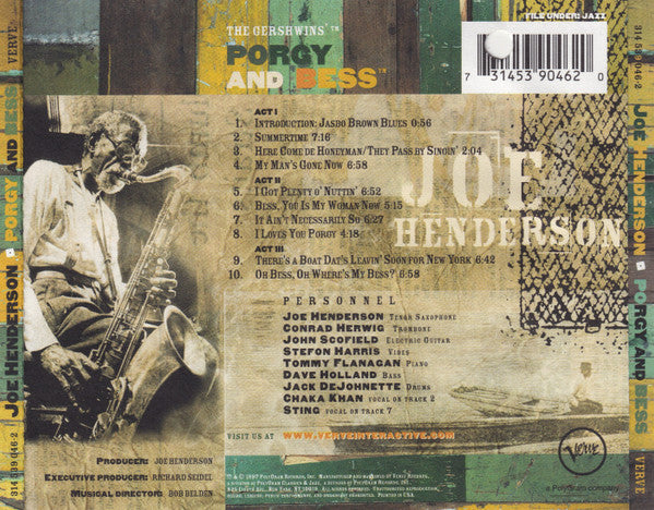 Porgy & Bess (CD) | Near Mint (NM or M-) Near Mint (NM or M-) - JAZZ / USED *NEAR MINT*