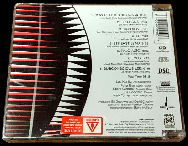 Parallels (SACD) | Near Mint (NM) Excellent+ (EX+) - JAZZ / USED *NEAR MINT*
