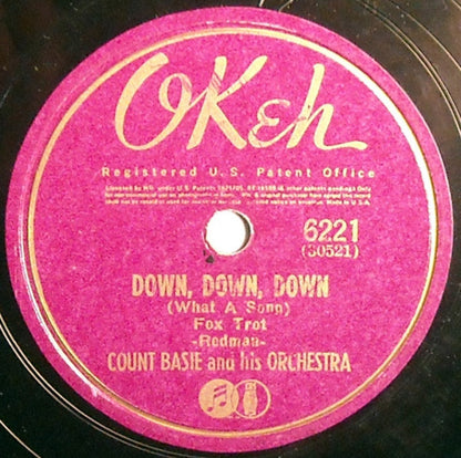 You Betcha My Life / Down, Down, Down (What A Song) (10" 78RPM RECORD) | Near Mint (NM) Generic - JAZZ / USED *NEAR MINT*