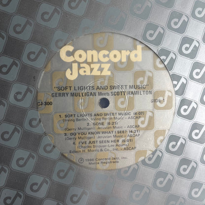 Gerry Mulligan - Soft Lights & Sweet Music | Near Mint (NM) Mint (M) - JAZZ / USED *NEAR MINT*