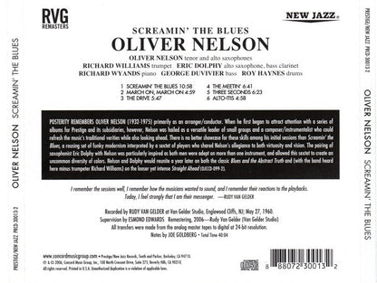 Oliver Nelson - Screamin' The Blues (CD) | Near Mint (NM) Near Mint (NM) - JAZZ / USED *NEAR MINT*