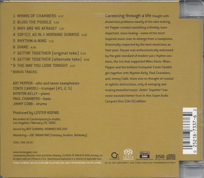 Art Pepper - Gettin' Together! (SACD) | - JAZZ / USED *NEAR MINT*