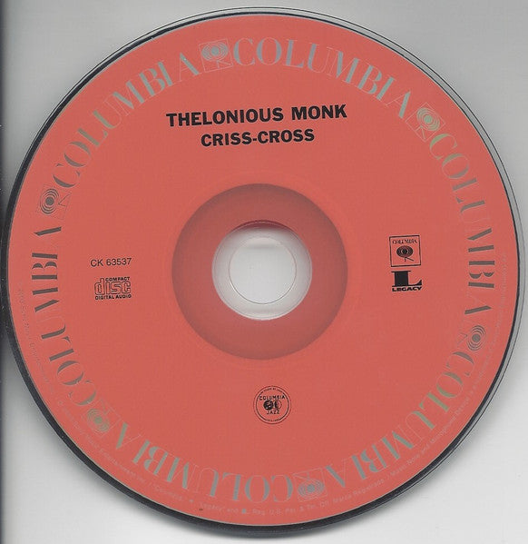 Criss-Cross (CD) | - JAZZ / USED *NEAR MINT*