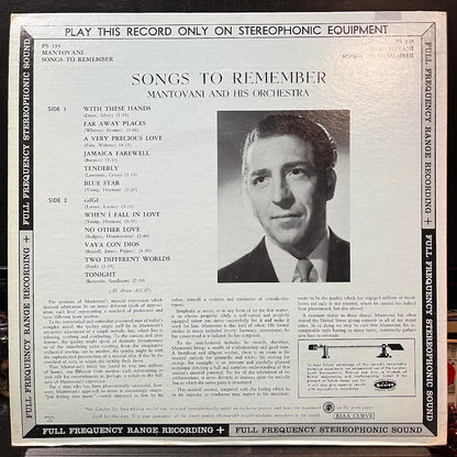 Songs To Remember (VINYL) | Near Mint (NM) Near Mint (NM) - JAZZ / USED *NEAR MINT*