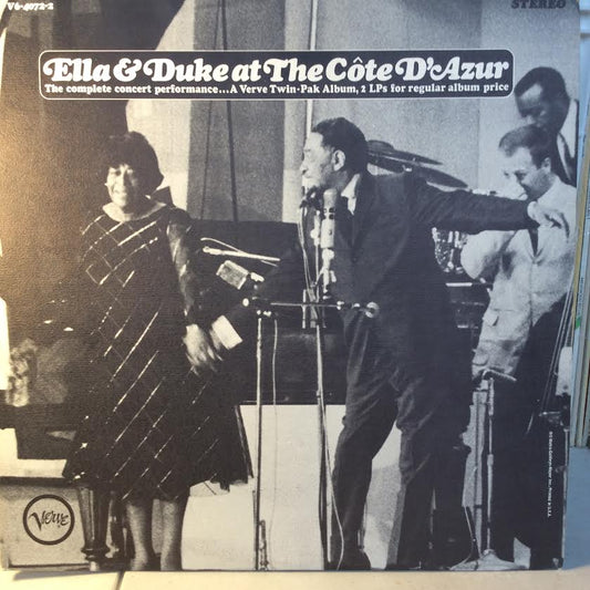 Ella & Duke At The Côte D'Azur (2xVINYL) | Near Mint (NM or M-) Near Mint (NM or M-) - JAZZ / USED *NEAR MINT*