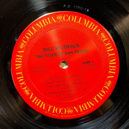 Bill Watrous And The Manhattan Wildlife Refuge - The Tiger Of San Pedro (VINYL LP COLUMBIA PC 33701 1975) | USED Near Mint (NM or M-) Excellent+ (EX+) - JAZZ / USED *NEAR MINT*
