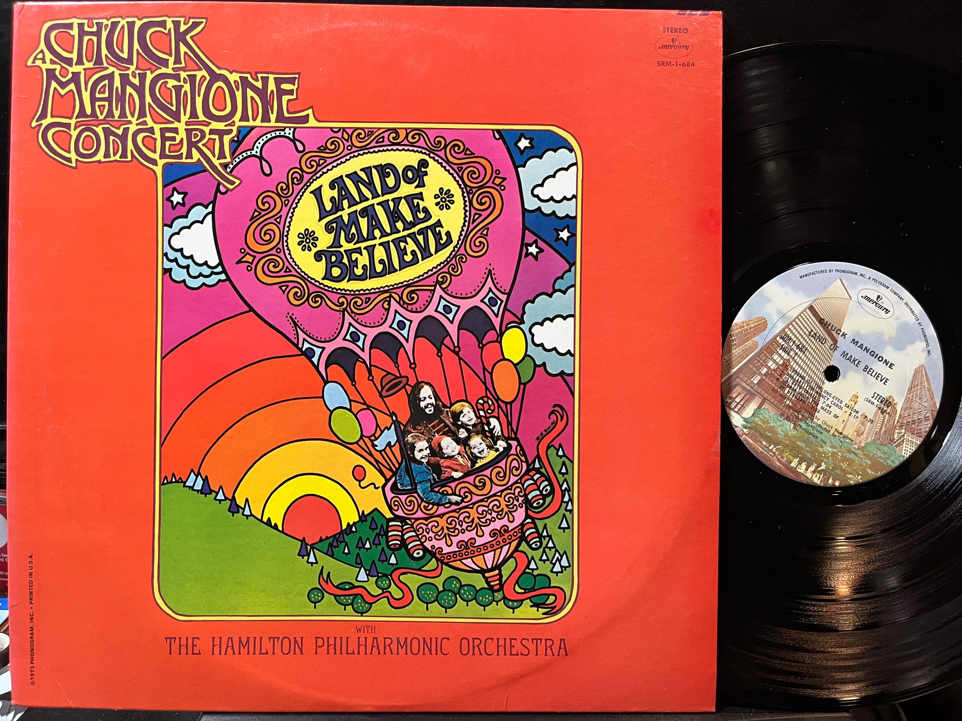 Chuck Mangione - Land Of Make Believe... A Chuck Mangione Concert (VINYL) | Near Mint (NM) Excellent+ (EX+) - JAZZ / USED *NEAR MINT*