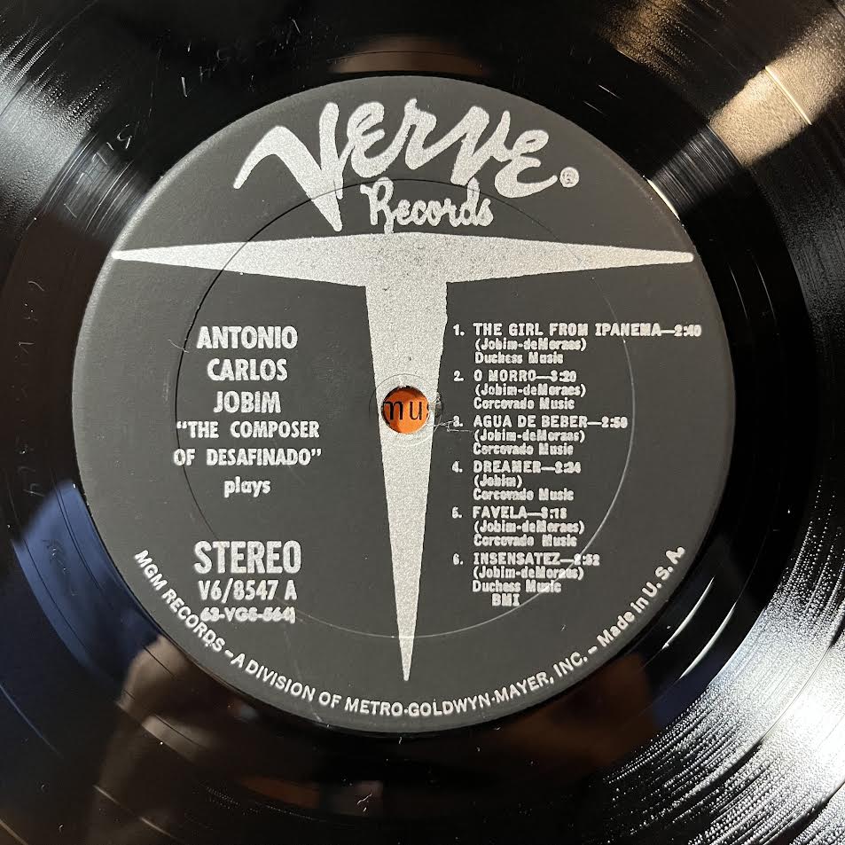 The Composer Of Desafinado, Plays (VINYL) | Near Mint (NM) Excellent (EX) - JAZZ / USED *NEAR MINT*