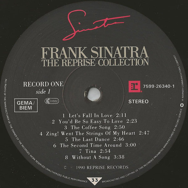 The Reprise Collection (6xVINYL BOX) | Near Mint (NM or M-) Excellent (EX) - JAZZ / USED *NEAR MINT*