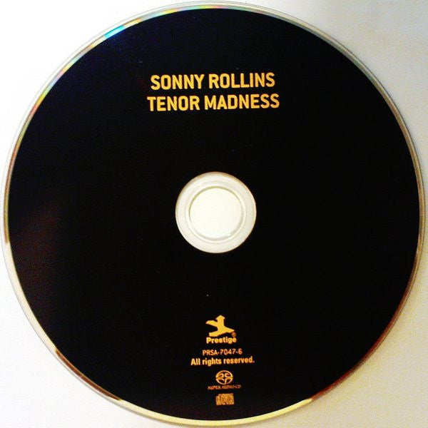 Sonny Rollins Quartet - Tenor Madness (SACD) | Near Mint (NM) Near Mint (NM) - JAZZ / USED *NEAR MINT*