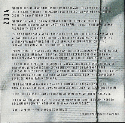 Not In Our Name (CD) | - JAZZ / USED *NEAR MINT*