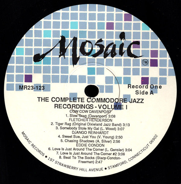 The Complete Commodore Jazz Recordings Volume I (23xVINYL BOX) | Near Mint (NM or M-) Near Mint (NM or M-) - JAZZ / USED *NEAR MINT*