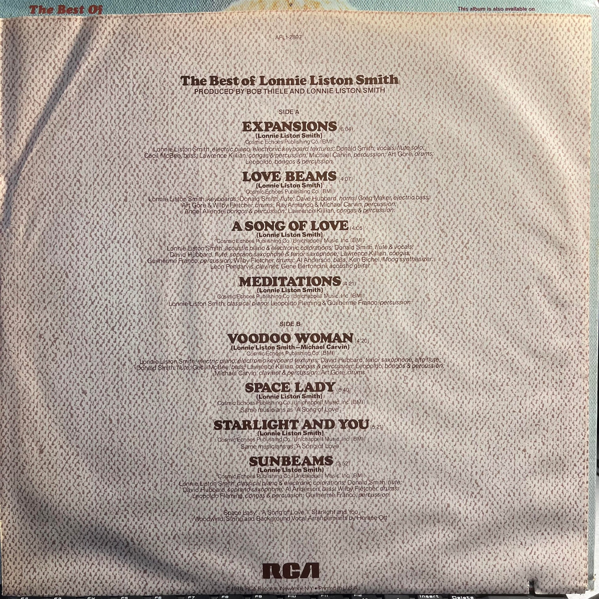 Lonnie Liston Smith - The Best Of Lonnie Liston Smith | Near Mint (NM) Near Mint (NM) - JAZZ / USED *NEAR MINT*