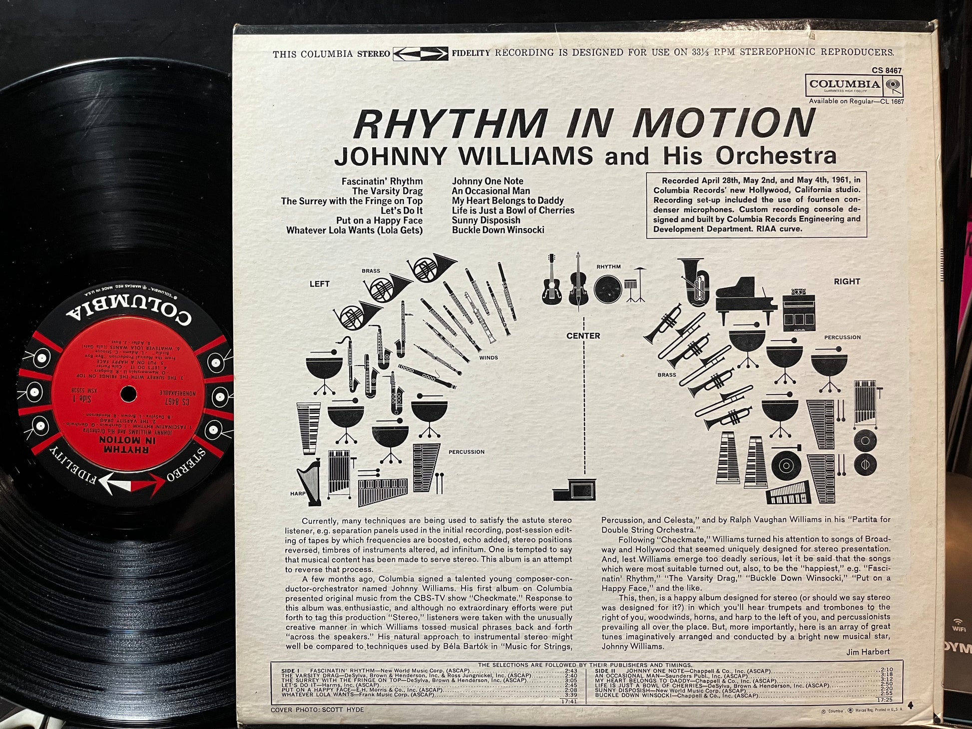 John Williams (4) - Rhythm In Motion (VINYL) | Near Mint (NM) Near Mint (NM) - JAZZ / USED *NEAR MINT*