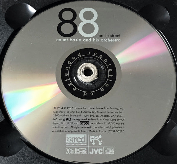 "88 Basie Street" (XRCD) | Near Mint (NM) Excellent (EX) - JAZZ / USED *NEAR MINT*