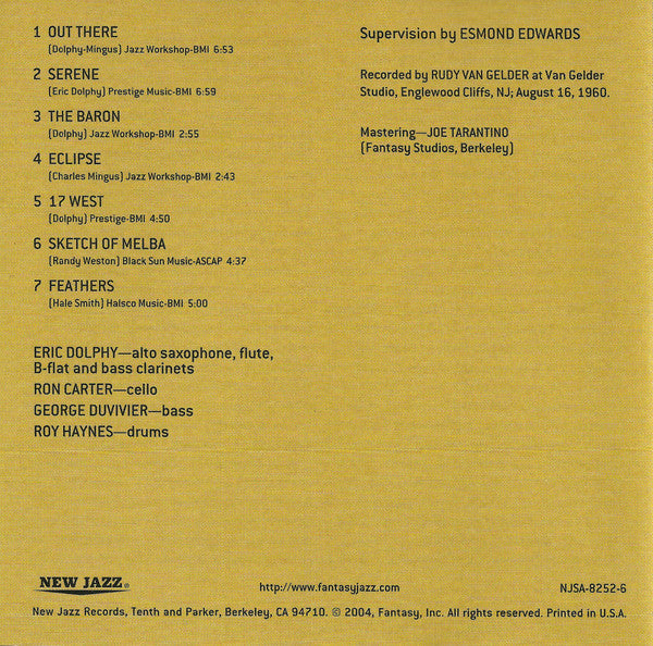 Out There (SACD) | Near Mint (NM or M-) Near Mint (NM or M-) - JAZZ / USED *NEAR MINT*