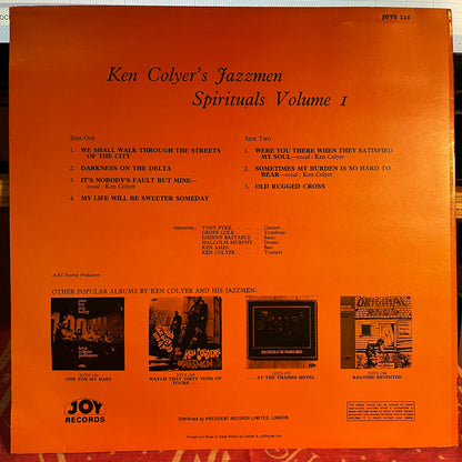 Ken Colyer's Jazzmen - Spirituals Volume 1 *UK* | Near Mint (NM) Near Mint (NM) - JAZZ / USED *NEAR MINT*