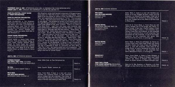 First Time! The Count Meets The Duke (SACD) | Near Mint (NM or M-) Near Mint (NM or M-) - JAZZ / USED *NEAR MINT*