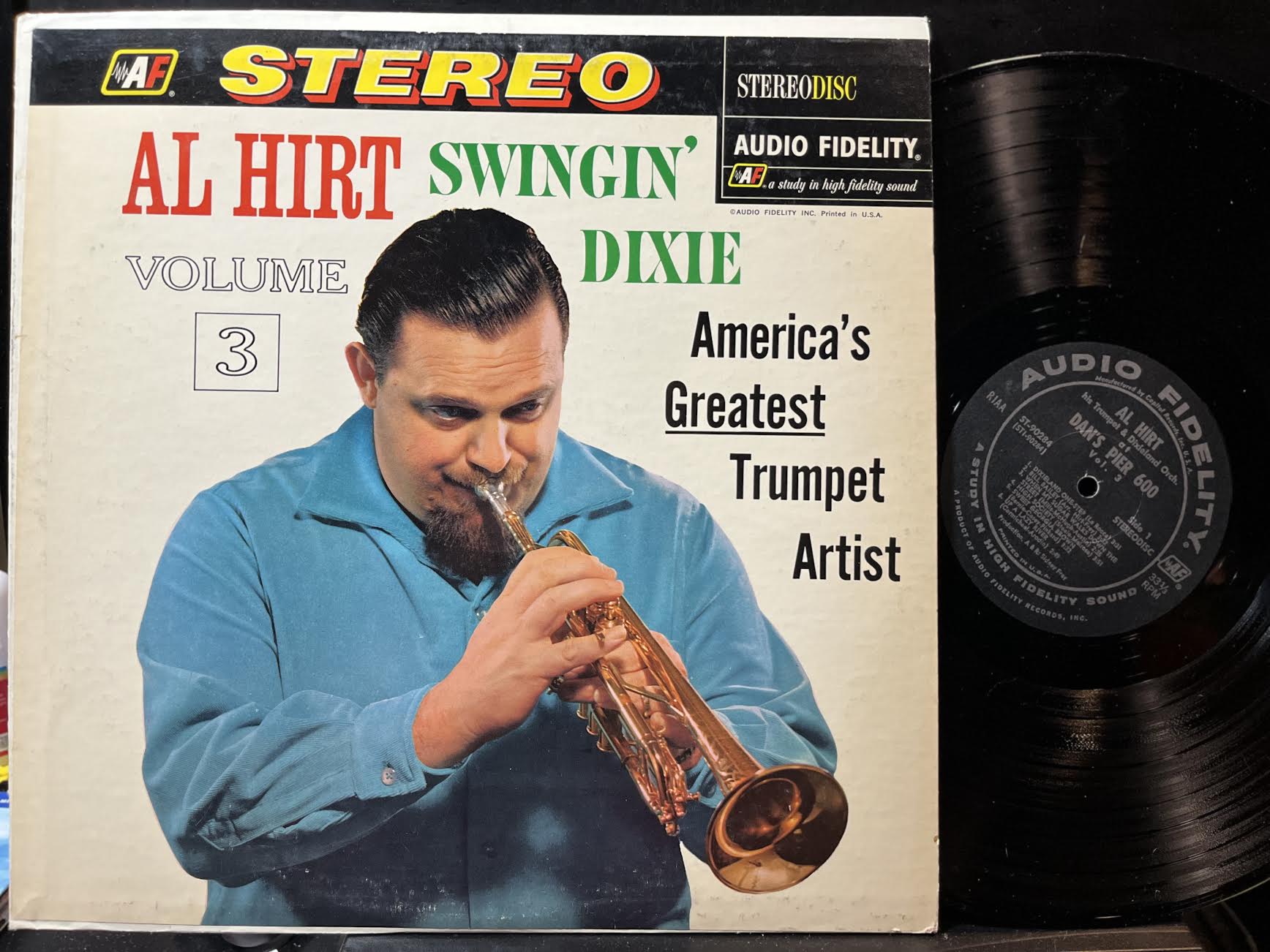 Al Hirt - Swingin' Dixie Volume 3 (VINYL) | Near Mint (NM) Near Mint (NM) - JAZZ / USED *NEAR MINT*