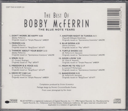 The Best Of Bobby McFerrin (CD) | Near Mint (NM) Near Mint (NM) - JAZZ / USED *NEAR MINT*