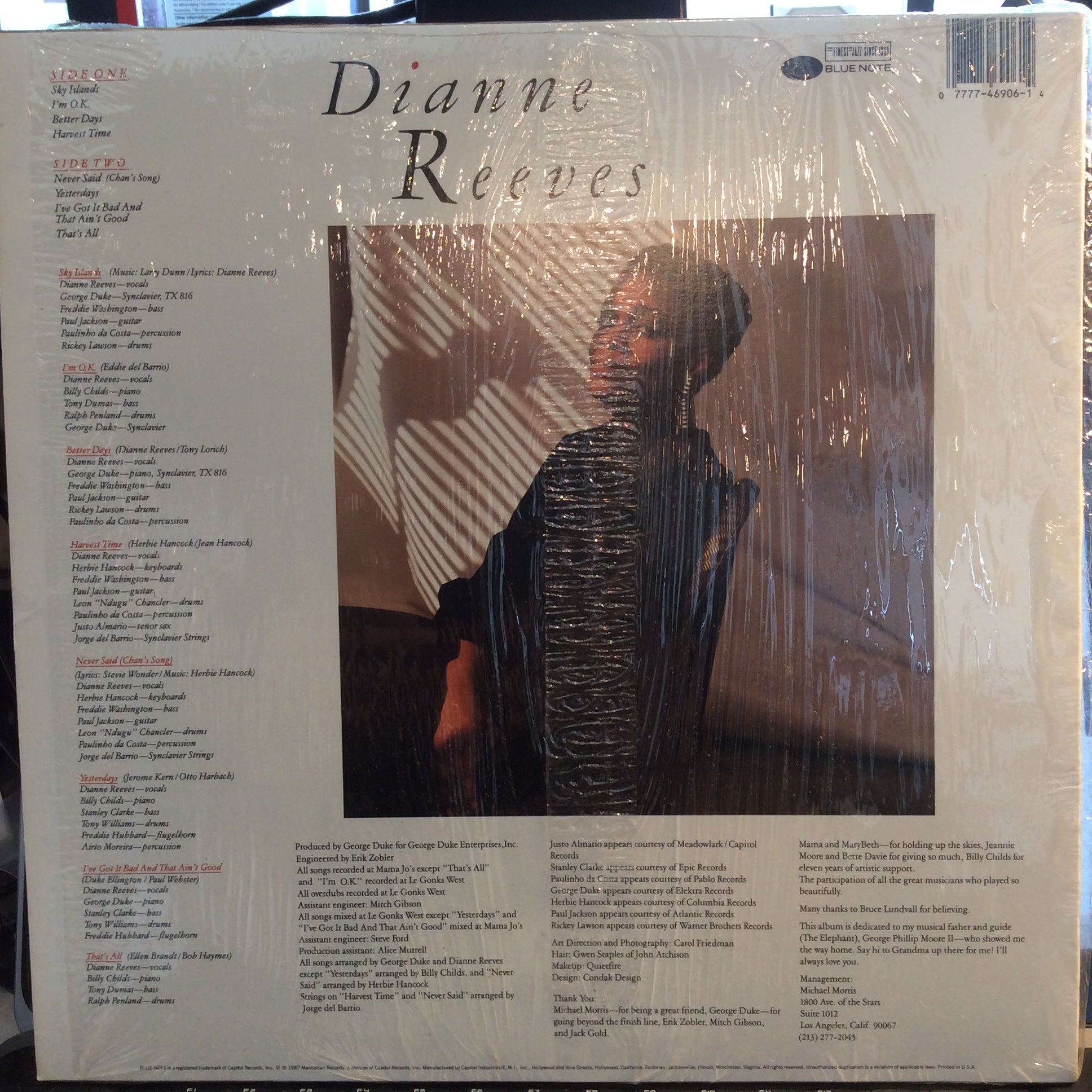 Dianne Reeves (VINYL) | Near Mint (NM) Near Mint (NM) - JAZZ / USED *NEAR MINT*