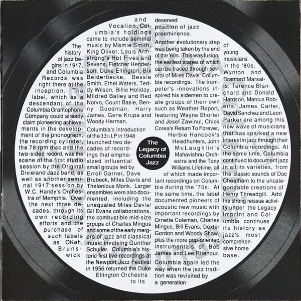 The Legendary OKEH & Epic Recordings (CD) | Near Mint (NM) Near Mint (NM) - JAZZ / USED *NEAR MINT*