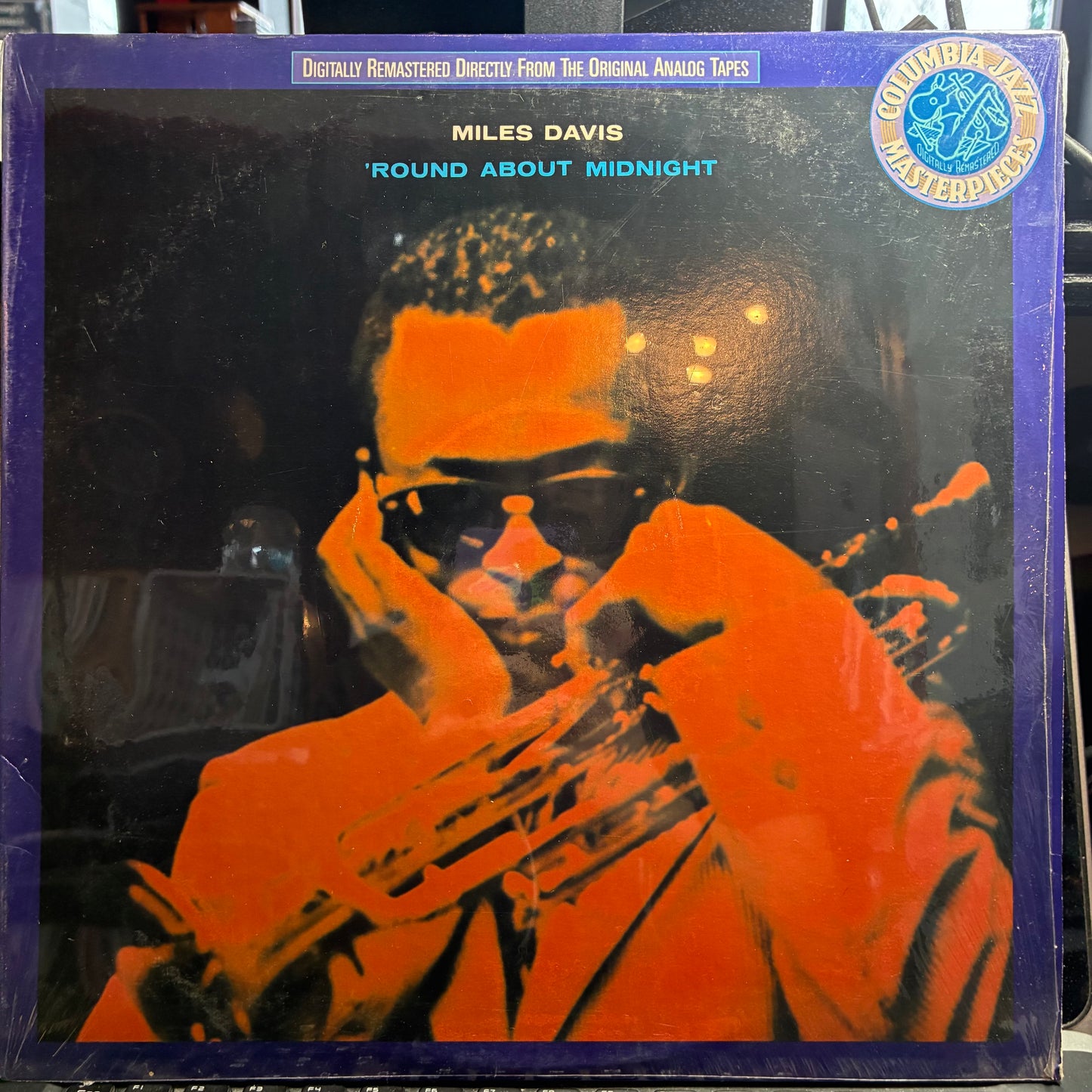 'Round About Midnight (VINYL) | Near Mint (NM or M-) Excellent+ (EX+) - JAZZ / USED *NEAR MINT*