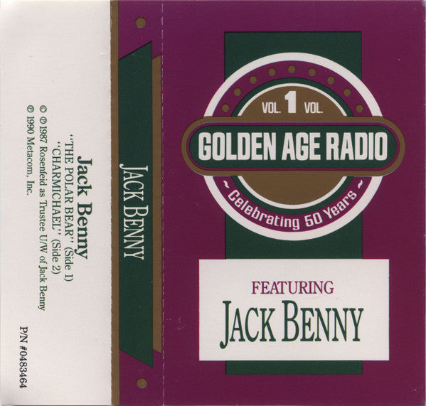 Jack Benny - Golden Age Radio Vol. 1 *CASSETTE* | Near Mint (NM) Near Mint (NM) - JAZZ / USED *NEAR MINT*