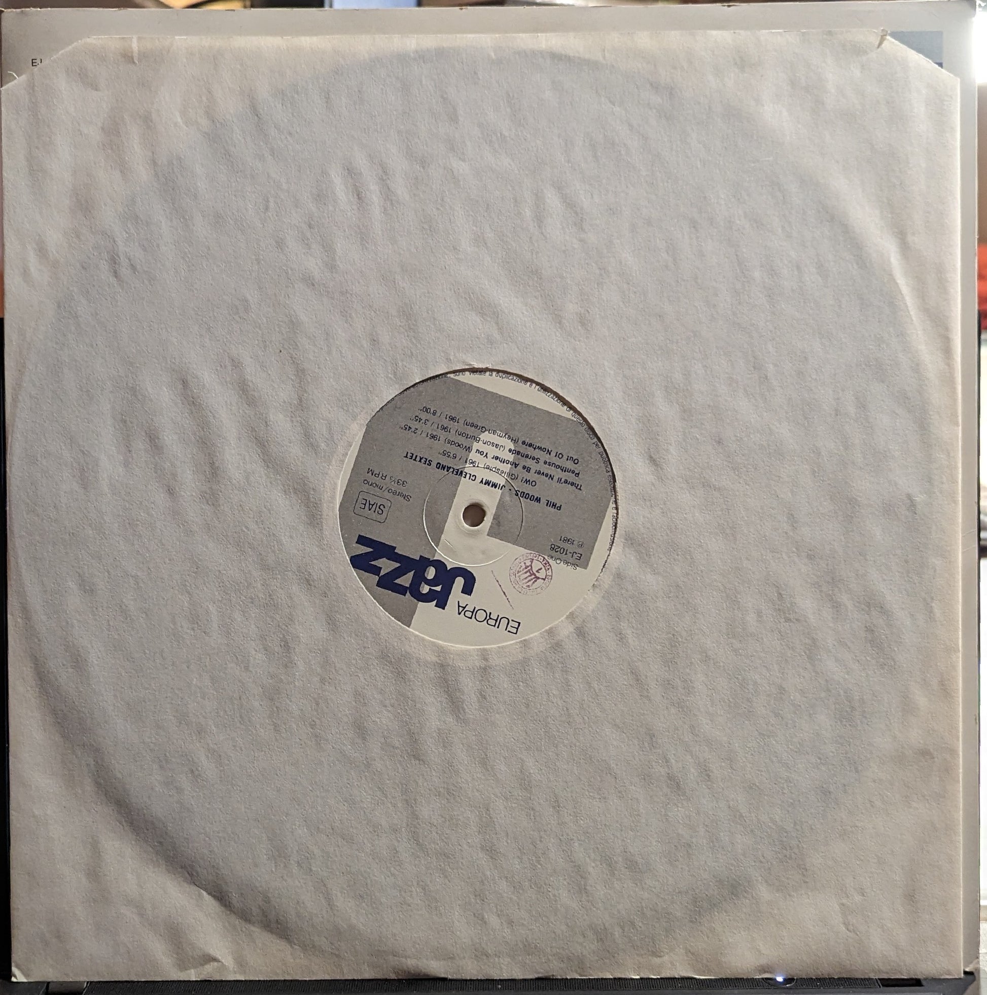 Thelonious Monk - Europa Jazz *ITALY* | Near Mint (NM) Excellent (EX) - JAZZ / USED *NEAR MINT*