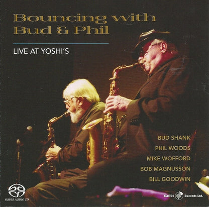 Bud Shank - Bouncing With Bud & Phil - Live at Yoshi's (SACD) | Near Mint (NM) Near Mint (NM) - JAZZ / USED *NEAR MINT*