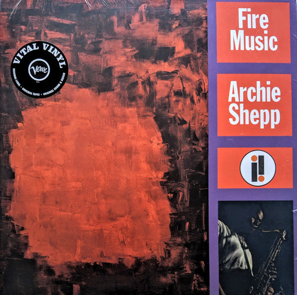 Archie Shepp - Fire Music (VINYL LP IMPULSE! 000602577573842 IMPULSE! 00602577573842 AUG 23, 2019) | Near Mint (NM or M-) Near Mint (NM) - JAZZ / USED *NEAR MINT*