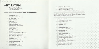 Art Tatum - Piano Starts Here - Live At The Shrine (SACD) | - JAZZ / USED *NEAR MINT*