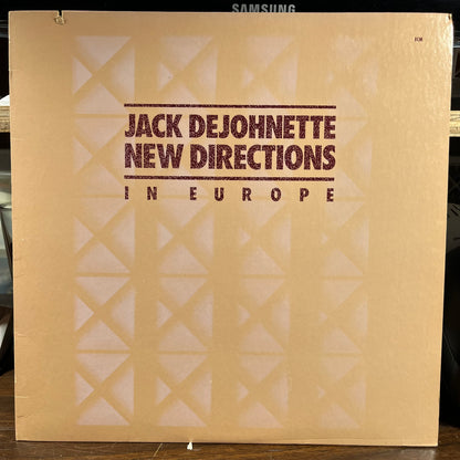 New Directions In Europe (VINYL) | Near Mint (NM) Near Mint (NM) - JAZZ / USED *NEAR MINT*