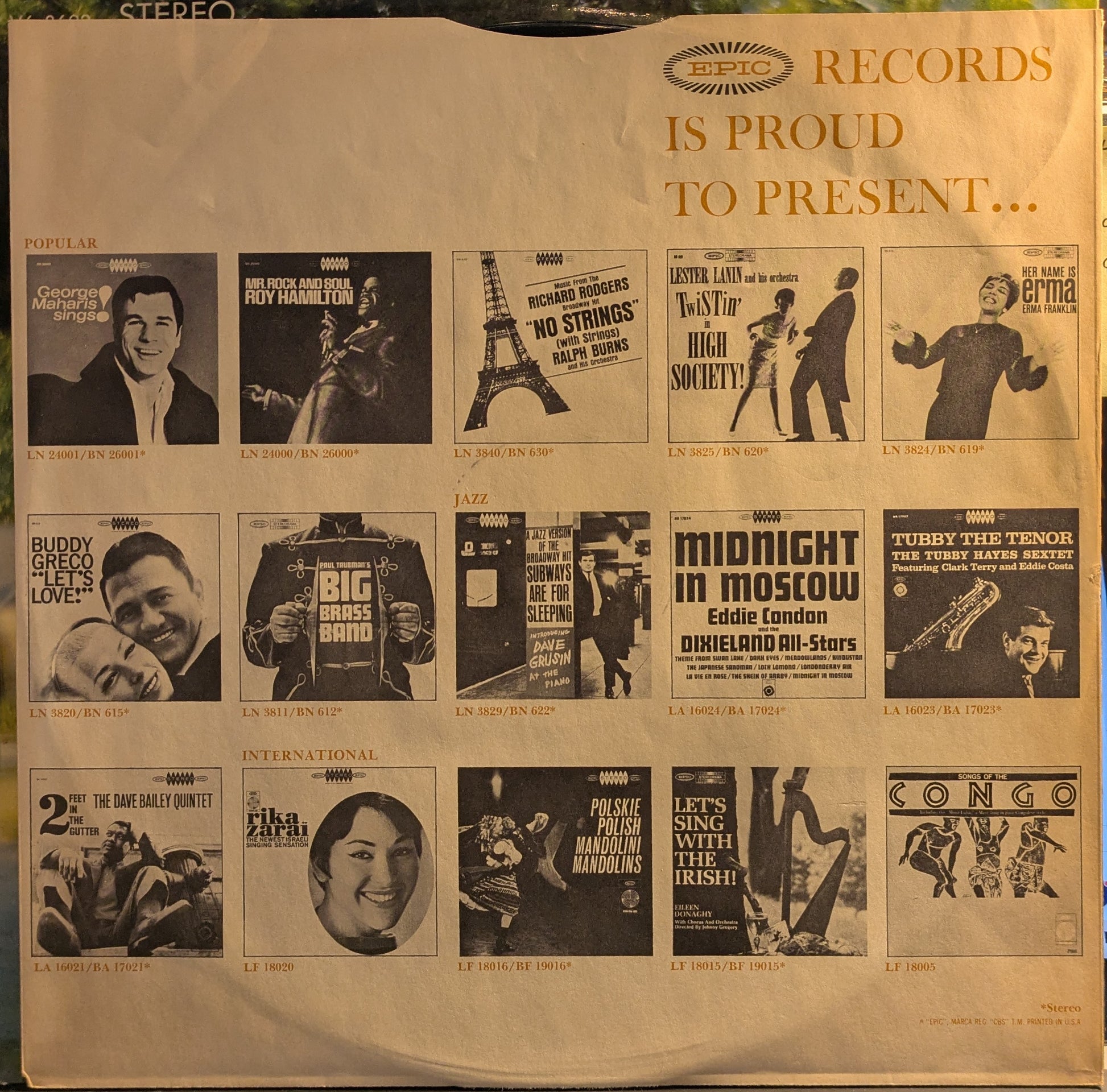 Modern Country (VINYL) | Near Mint (NM) Near Mint (NM) - JAZZ / USED *NEAR MINT*