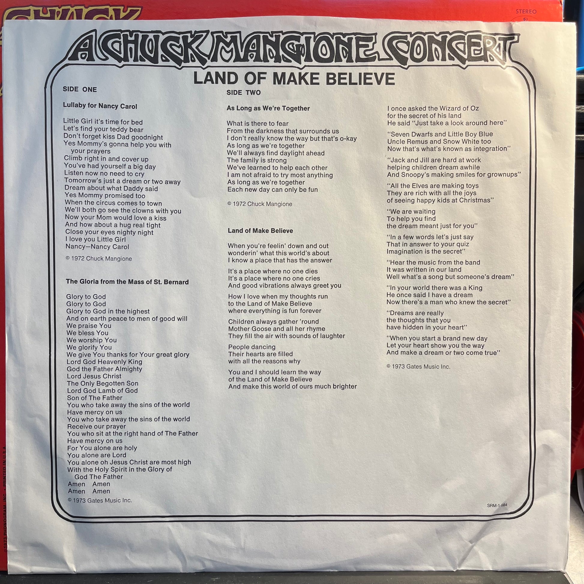 Chuck Mangione - A Chuck Mangione Concert Land Of Make Believe | Near Mint (NM) Near Mint (NM) - JAZZ / USED *NEAR MINT*
