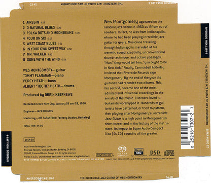 Wes Montgomery - The Incredible Jazz Guitar Of Wes Montgomery (SACD) | Near Mint (NM) Near Mint (NM) - JAZZ / USED *NEAR MINT*