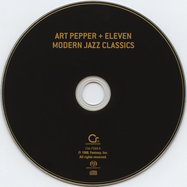 Art Pepper - Art Pepper + Eleven (Modern Jazz Classics)(SACD) | Near Mint (NM) Near Mint (NM) - JAZZ / USED *NEAR MINT*
