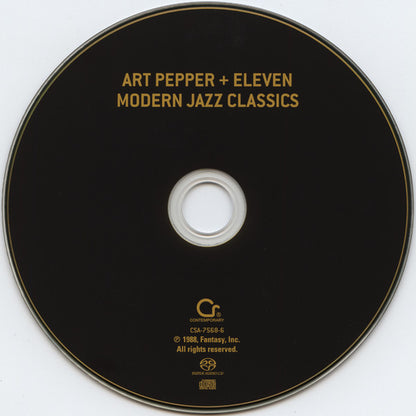 Art Pepper - Art Pepper + Eleven (Modern Jazz Classics)(SACD) | Near Mint (NM) Near Mint (NM) - JAZZ / USED *NEAR MINT*