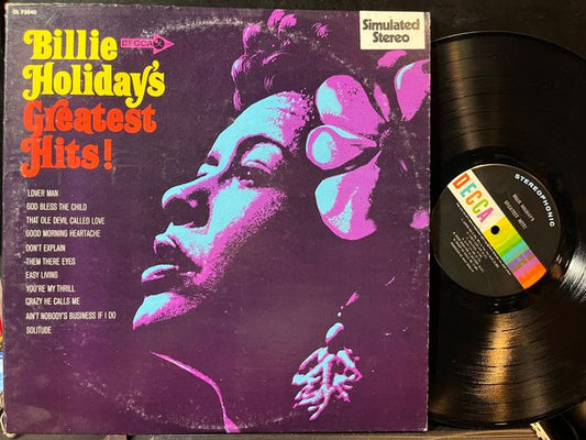 Billie Holiday - Billie Holiday's Greatest Hits! (VINYL) | Near Mint (NM or M-) Excellent (EX) - JAZZ / USED *NEAR MINT*