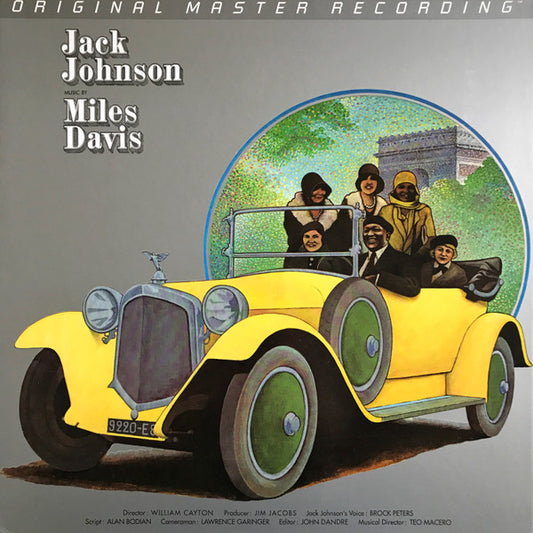 Jack Johnson (Original Soundtrack Recording) (MFSL VINYL) | Near Mint (NM) Excellent+ (EX+) - JAZZ / USED *NEAR MINT*