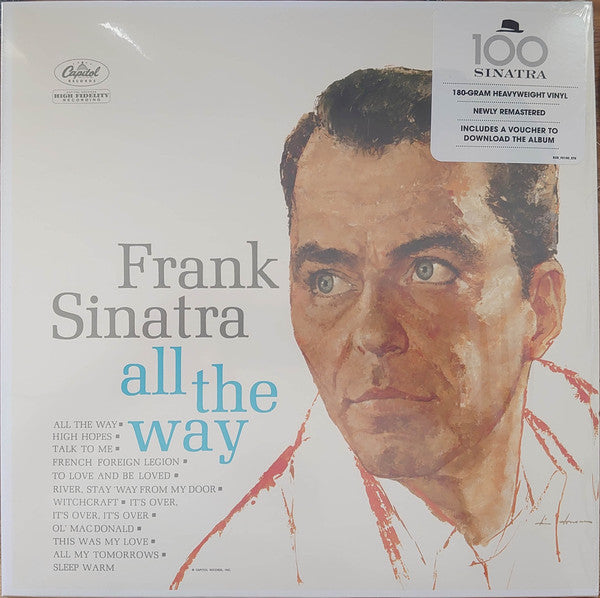 Frank Sinatra - All The Way (VINYL) | Near Mint (NM) Excellent+ (EX+) - JAZZ / USED *NEAR MINT*